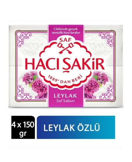 Hacı Şakir Leylak Özlü Saf Banyo Sabunu 600 Gr