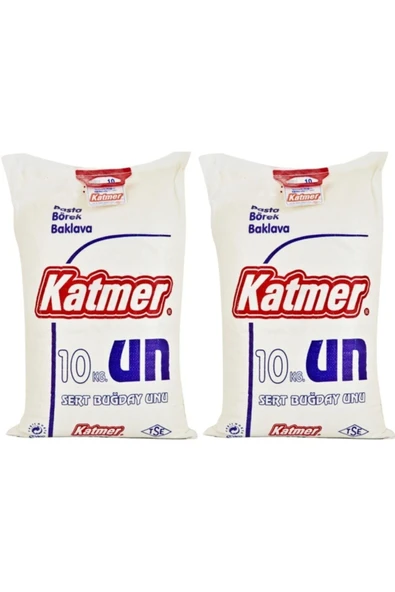 Katmer Buğday Unu 10 kg 2 Adet