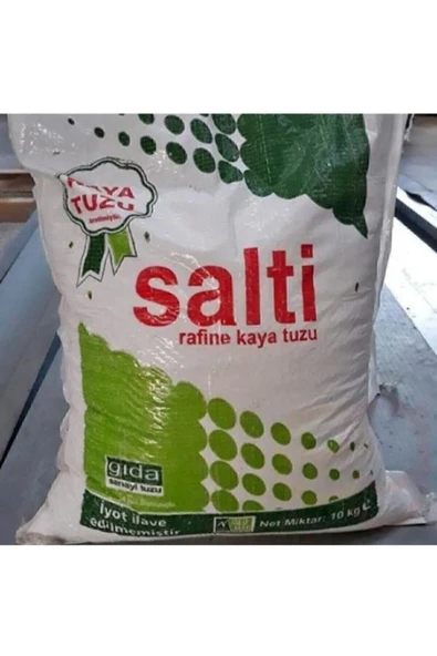 Salti Tuz Kaya Tuzu .salti Rafine Kaya Tuzu 10 Kg.