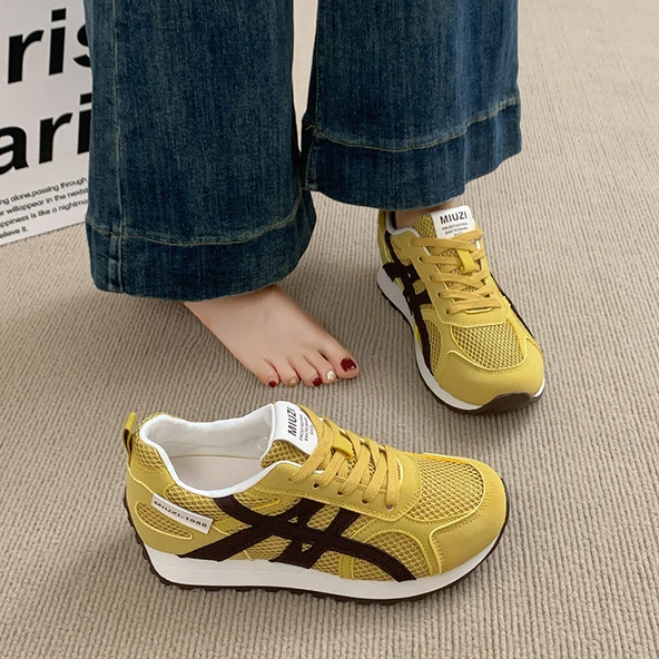 Unisex Spor Ayakkabı (Sarı)