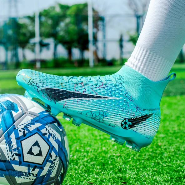 Unisex Krampon Futbol Ayakkabısı (Ay Rengi) - 7