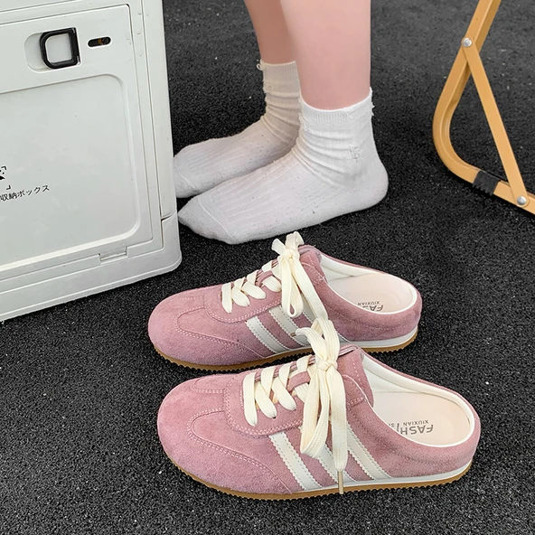 Kadın Topuklu Terlik (Pembe)