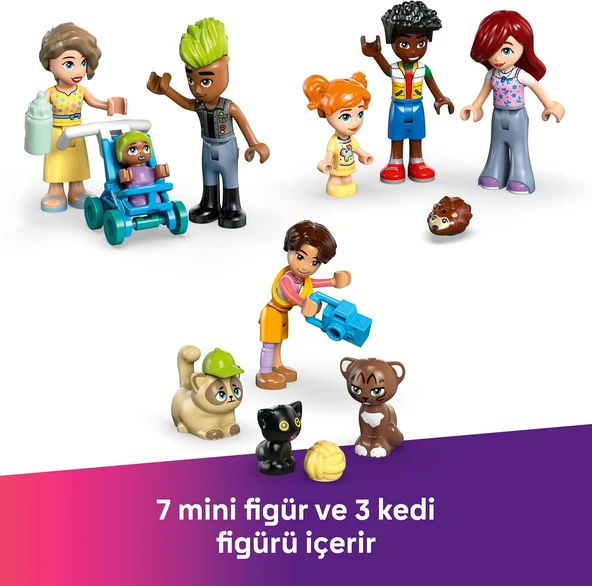 Lego Friends Heartlake City Daireleri Ve Mağazaları 42670-12 Yaş Ve Üzeri Genç Kız Ve Erkekler Için - Resim 4