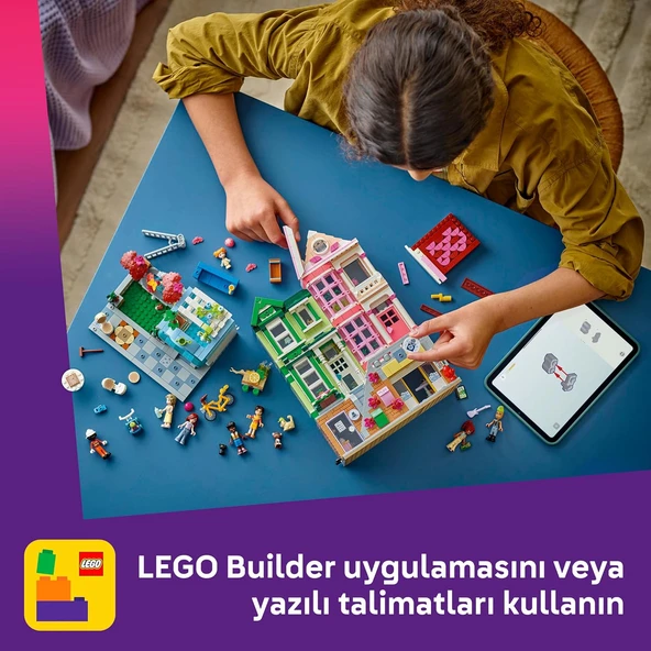 Lego Friends Heartlake City Daireleri Ve Mağazaları 42670-12 Yaş Ve Üzeri Genç Kız Ve Erkekler Için - Resim 7