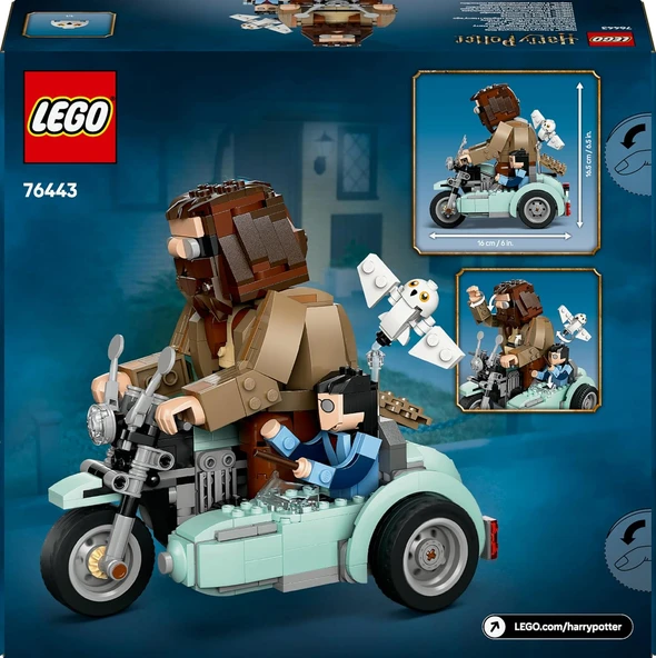 Lego Harry Potter Hagrid Ve Harry’Nin Motosiklet Yolculuğu 76443-9 Yaş Ve Üzeri Çocuklar Ve Yetişkin - Resim 4