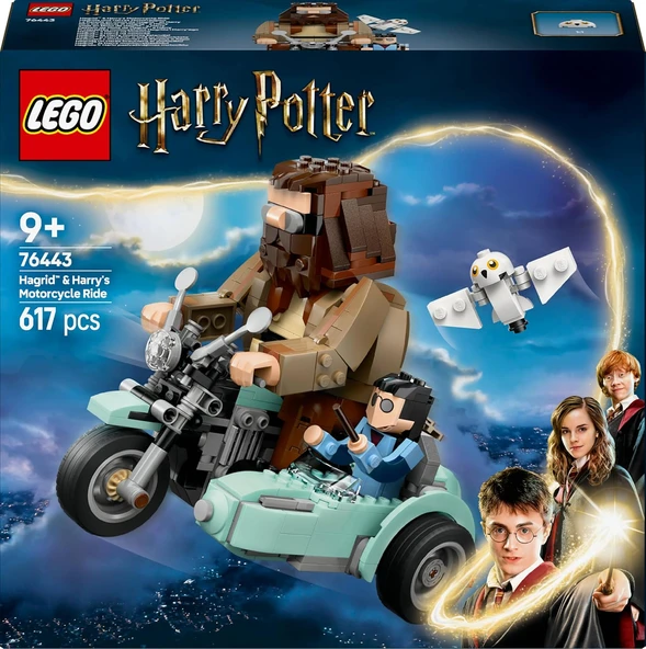 Lego Harry Potter Hagrid Ve Harry’Nin Motosiklet Yolculuğu 76443-9 Yaş Ve Üzeri Çocuklar Ve Yetişkin - Resim 3