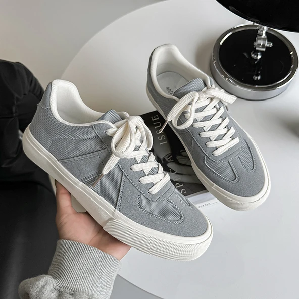 Erkek Kanvas Ayakkabı (Siyah) - Resim 4