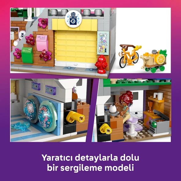 Lego Friends Heartlake City Daireleri Ve Mağazaları 42670-12 Yaş Ve Üzeri Genç Kız Ve Erkekler Için - Resim 5
