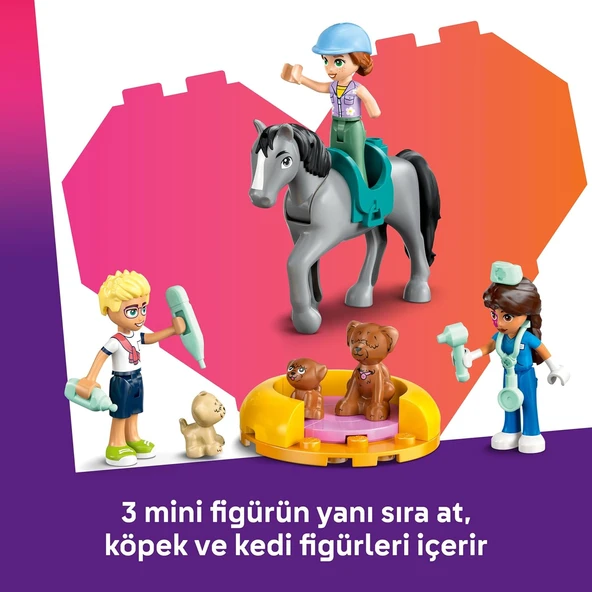 Lego Friends At Ve Evcil Hayvan Veteriner Kliniği 42651-7 Yaş Ve Üzeri Kız Ve Erkek Çocuklar Için Mi - Resim 8
