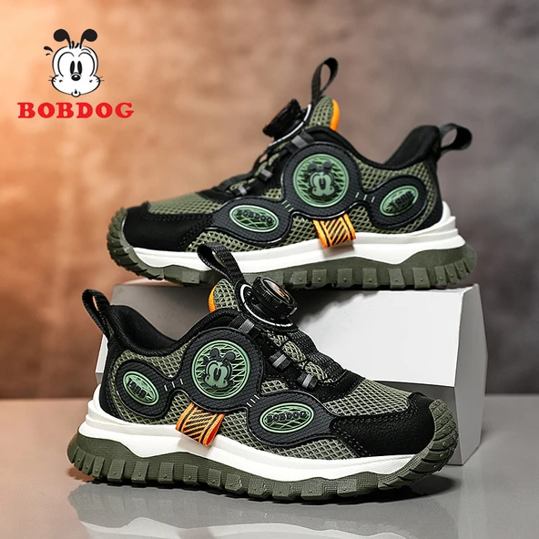 Unisex Çocuk Spor Ayakkabı (Haki Yeşili)