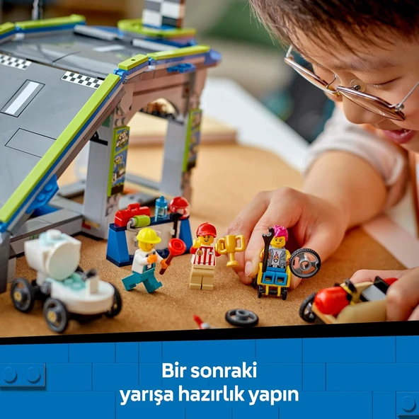Lego City Senin Kuralların: Yarış Arabası Rampa Parçası 60460-6 Yaş Ve Üzeri Çocuklar Için Sürücü Mi - Resim 8