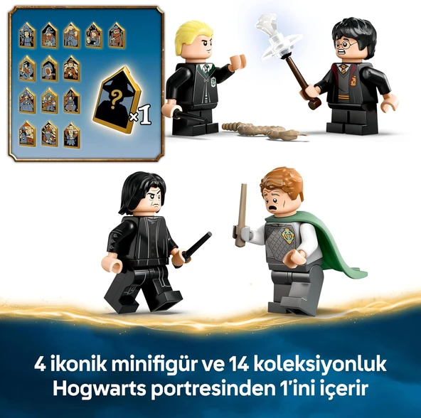 Lego Harry Potter Hogwarts Şatosu: Düello Kulübü 76441-8 Yaş Ve Üzeri Çocuklar Ve Yetişkinler Için K - Resim 7