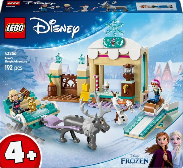 Lego ǀ Disney Frozen Anna’Nın Kızak Macerası 43256-4 Yaş Ve Üzeri Prenses Seven Çocuklar Için Yaratı - Resim 5