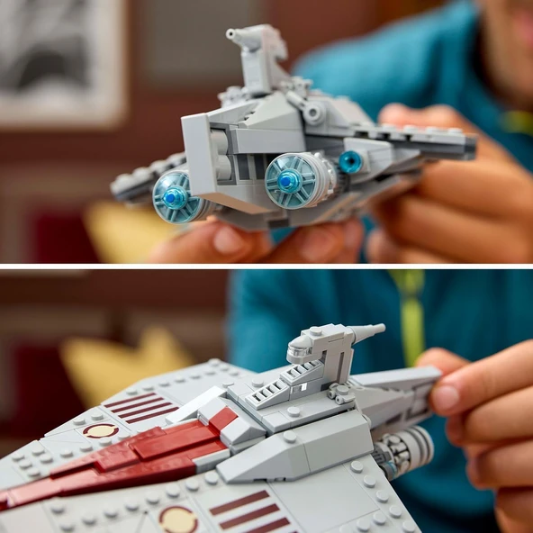 Lego Star Wars Acclamator Sınıfı Hücum Gemisi 75404 - Star Wars Seven Yetişkinler Için Koleksiyonluk - Resim 5