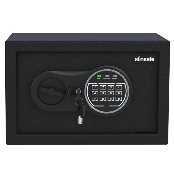 İnsafe ISSCEC20 Küçük Boy Dijital Çelik Para Kasası - Değerli Eşya ve Mücevher Kasası