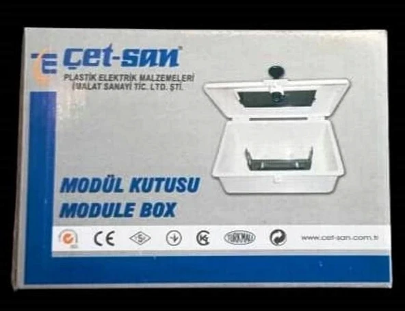 ÇETSAN TELEFON KUTUSU 1 Lİ ÇATILI