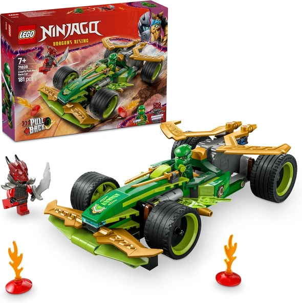 Lego Ninjago Lloyd’Un Çek-Bırak Yarış Arabası 71828-7 Yaş Ve Üzeri Çocuklar Için Yaratıcı Oyuncak Ya ürün görseli 1