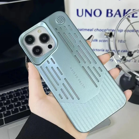 iPhone 13 - 14 Lüks Kokulu Telefon Kılıfı Ultra Design Darbeye Dayanıklı Premium Kılıf ( Mavi ) - 2