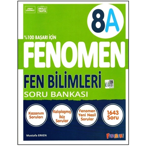 Fenomen 8. Sınıf Lgs Fen Bilimleri Soru Bankası (A) - 2