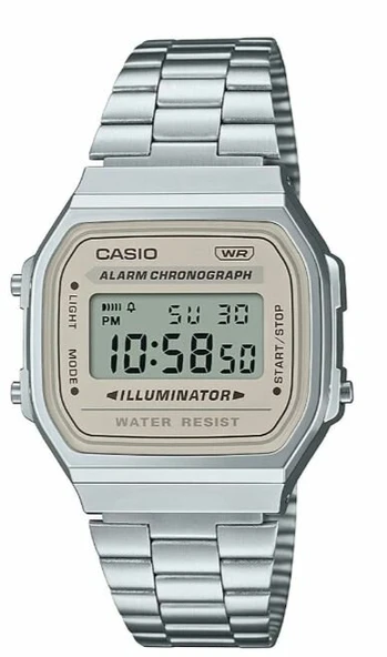 Casio A168WA-8AYDF Retro Kadın Kol Saati - Resim 2