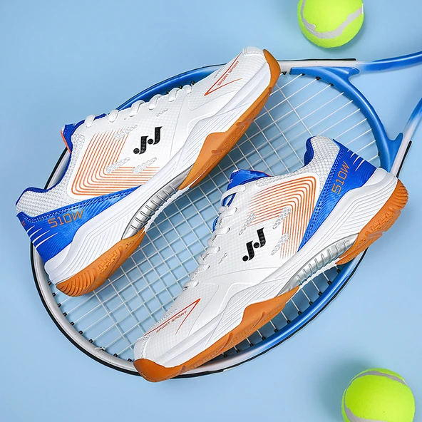 Unisex Badminton Ayakkabısı (Beyaz - Yeşil) - 4