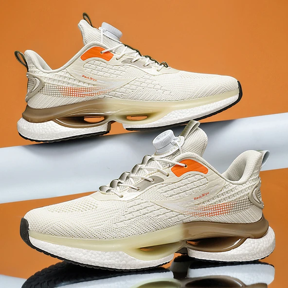 Erkek Günlük Spor Ayakkabı (Gri) - Resim 4