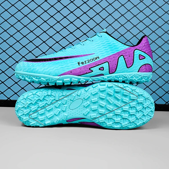 Unisex Çocuk Halı Saha Ayakkabısı (Kırık Çivili Ay Işığı-7) - Resim 7