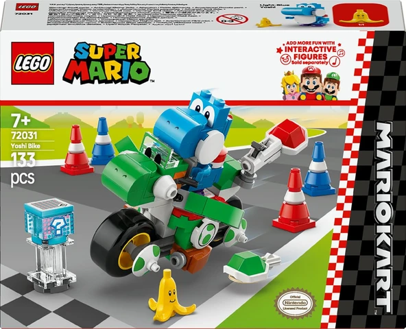 Lego Super Mario: Mario Kart – Yoshi Bike 72031, 7 Yaş Ve Üzeri Erkek Ve Kız Çocukları Ve Oyuncular - Resim 3