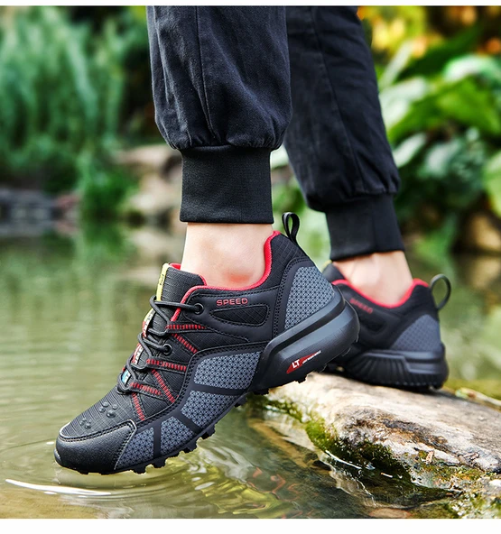 Erkek Outdoor Spor Ayakkabı (Siyah-1) - 11