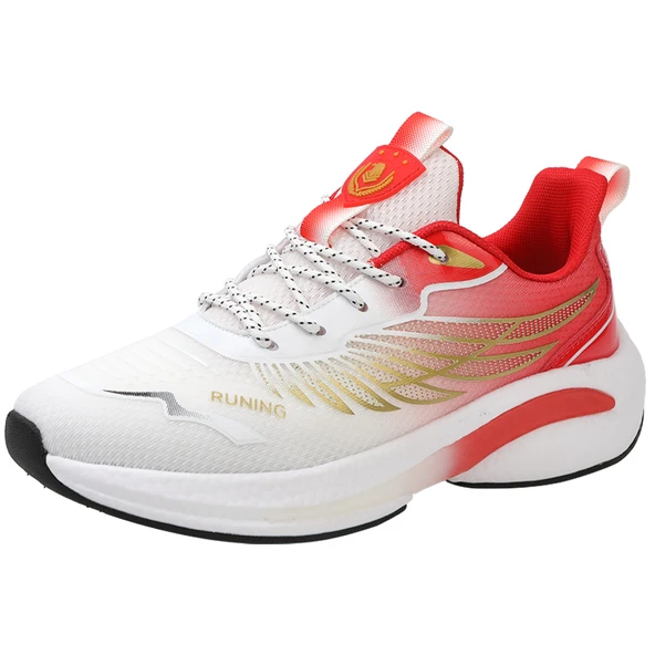 Unisex Hafif Spor Ayakkabı (Siyah - Mavi) - Resim 6