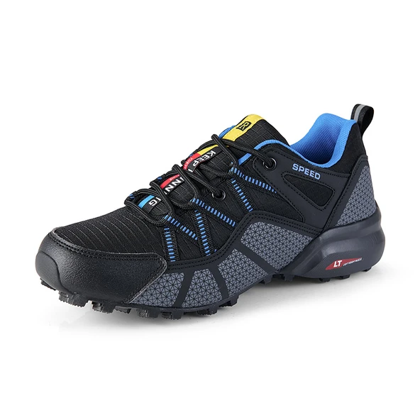 Erkek Outdoor Spor Ayakkabı (Siyah - Mavi)