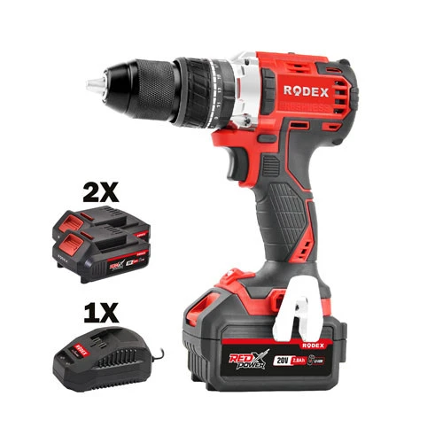 Rodex RPX2340F 20 V Çift Akülü Darbeli Matkap