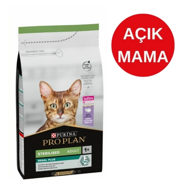 Pro Plan Sterilised Hindili ve Tavuklu Kısırlaştırılmış 3 kg Yetişkin Kedi Maması - Açık Paket