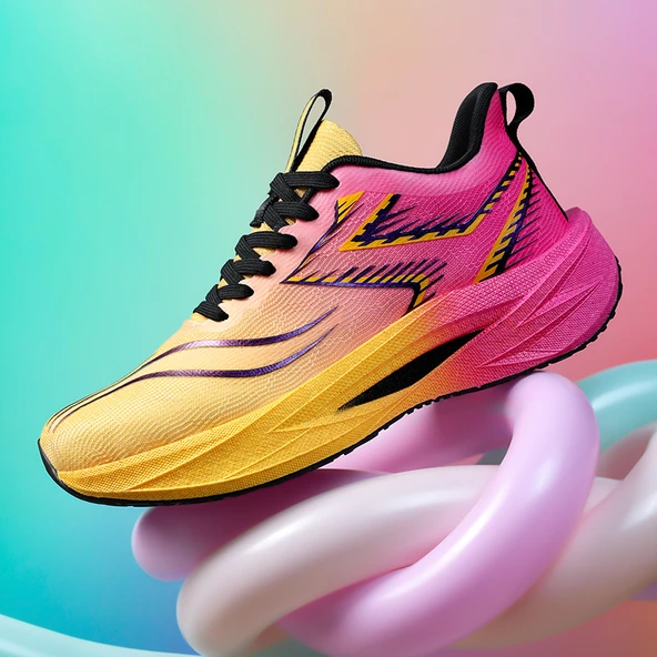 Kadın Spor Ayakkabı (Turuncu - Pembe)
