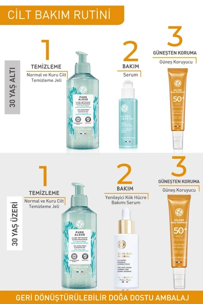 YVES ROCHER Spf 50 Yüksek Korumalı Fotoyaşlanma Ve Leke Karşıtı Yüz Güneş Kremi/solaire Peau Parfaite-40 ml - 8