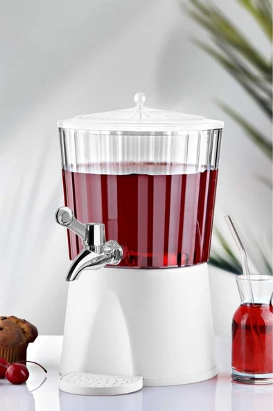 Le paris Kristal Su Sebili 4000 ml - Beyaz