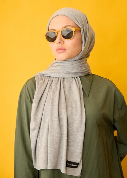Tesettür Şal - Grimelanj - Resim 4