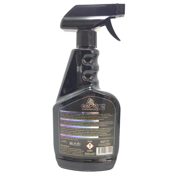 Ebrayn Motor Temizleyici Sprey 500 ml Su Gerektirmez - 2