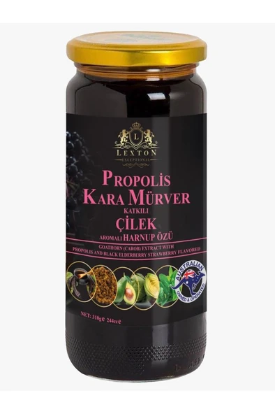 Lexton Propolis Harnup Özü 310 gr Karamürver Çilek