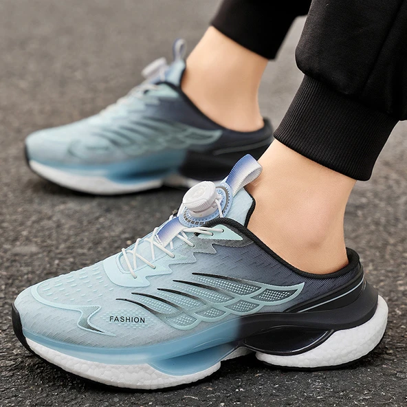 Unisex Yazlık Spor Ayakkabı Terlik (Açık Mavi)