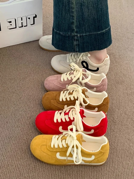 Kadın Günlük Slip-On Sneaker (Sarı)