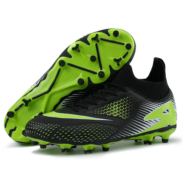 Unisex Krampon Çim Saha Futbol Ayakkabısı (Ay Işığı Çiviler-9) - 7