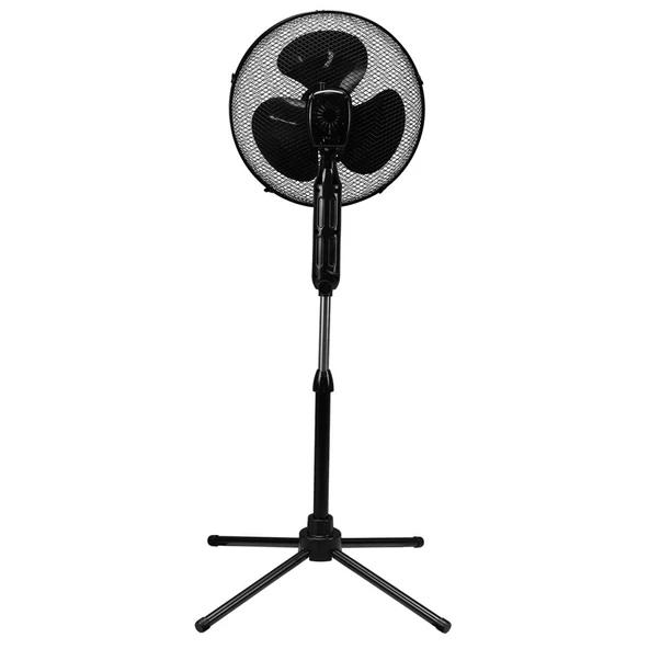 Everest FAN10 EcoWind Siyah 16 Maks 45W 3 Kademe 1100RPM Metal Yıldız Ayak 3 Bıçaklı Vantilatör/ Pervanesi, Ev Tipi Vantilatör - 4