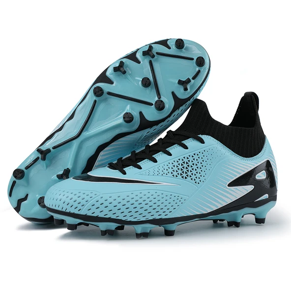 Unisex Krampon Çim Saha Futbol Ayakkabısı (Çiviler-9) - 4
