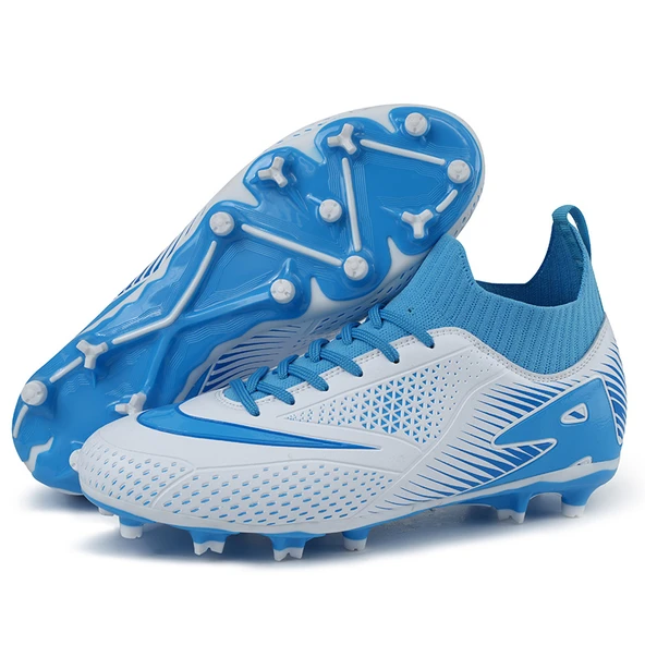 Unisex Krampon Çim Saha Futbol Ayakkabısı (Ay Işığı Çiviler-11) - 2