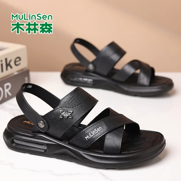 Erkek Yazlık Plaj Sandalet (Haki)