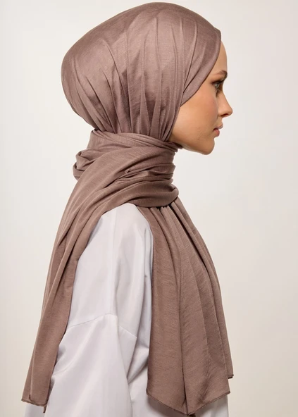 HOUSE OF MODEST VİZON JARSEY ŞAL - 4