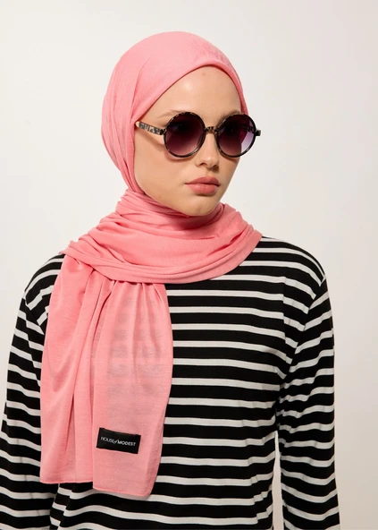 Tesettür Şal - Soğan Kabuğu - Resim 2