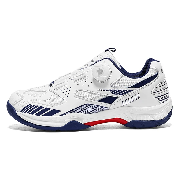 Unisex Badminton Ayakkabısı (Beyaz - Mavi)