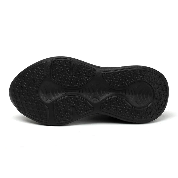 Unisex File Örgü Spor Ayakkabı (Beyaz - Siyah-1) - 8